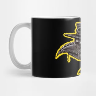 Zombie Plague Doctor (Pure Art Glow Series) Mug